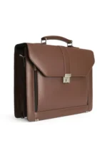 TP The Executive Leather Briefcase Office Bag With Laptop Compartment